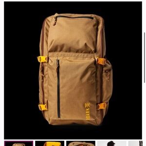 New Roark 5 day mule 55L Tan Khaki Backpack travel camp hike $180 msrp